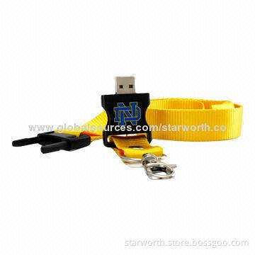 USB Flash Drive, Memory Capacity Range of 512MB to 32GB, 8Mbps Reading Speed
